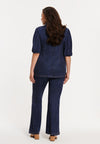 Trousers bootleg DENIM DOLCE - blue - #3