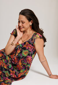 Dress sleeveless LOTUS - multi - #3