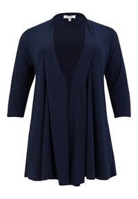 Cardigan pleated 3/4 sleeve UNI DOLCE - blue - #3