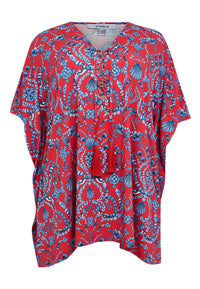 Kaftan SHELLSCAPE - light red - #3