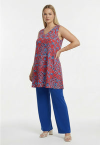 Singlet swing SHELLSCAPE - light red - #4