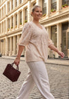Tunic preppy - light brown