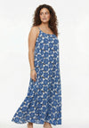 Dress swing maxi PORCELAINE - blue