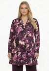 Blazer flare long CICLAMY - purple - #1
