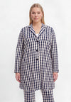 Blazer relaxed CHECKY - blue - #1