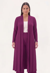 Cardigan extra long UNI DOLCE PLISSÉ - #3