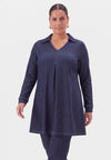 Tunic wide bottom DENIM DOLCE - indigo - #1