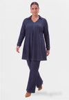 Tunic wide bottom DENIM DOLCE - indigo - #2