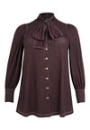 Tunic denim dolce brown - Brown