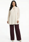 Tunic wide bottom UNI R-DOLCE - pink - #2