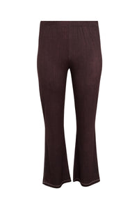 Trousers bootleg DENIM DOLCE BROWN - #4