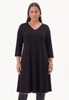 Dress midi UNI DOLCE - black 