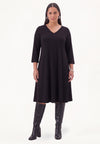 Dress midi UNI DOLCE - black 