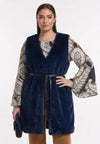 Vest RUFFLE - blue