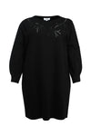 Dress MOONFLEECE - black - #1