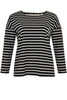 Shirt wide stones BRETON - black  - #4