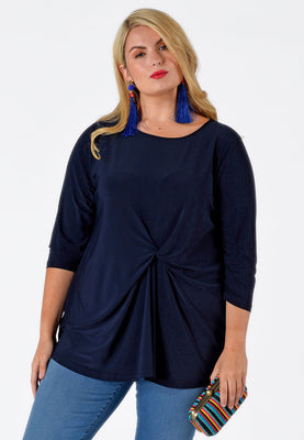 Shirt knotted DOLCE - blue - #1