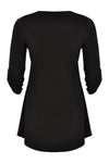 Shirt wide bot puckered DOLCE - black - #3