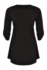 Shirt wide bot puckered DOLCE - black - #3