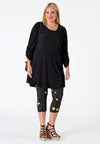 Shirt wide bot puckered DOLCE - black - #2