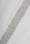 Dress beaded LINEN - white - #5