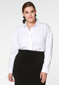 Blouse casual UNI - white - #1