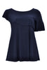 Tunic flare asym frill DOLCE - blue - #4