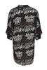 Kimono SCRIPT - black  - #3