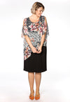 Dress double top LEOFLOWER - black - #2