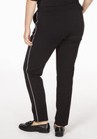 Trousers white piping MILANO - black  - #3