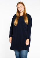 Tunic puckered shoulders DOLCE - blue - #1