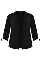 Cardi-jacket pull string DOLCE - black  - #4