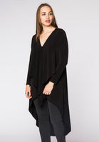 Tunic pointy layer DOLCE - black - #1