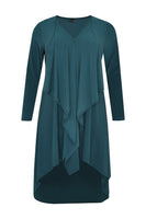 Tunic pointy layer DOLCE - green  - #4