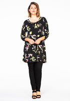 Tunic wide bot TULIP - black  - #2