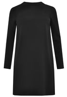 Dress deep back neck - black - #4