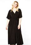 Dress cross-over DOLCE - black 