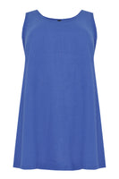 Singlet LINEN - blue - #4