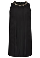 Dress plissé VOILE - black - #4