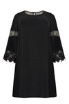 Dress lace DETAILS - black