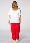 Shirt wide fashion dog - white - #3