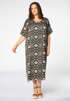 Dress straight AFRICA - white
