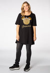 Tunic wide bottom Princess - black