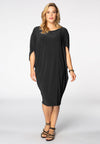 Dress asymmetrical DOLCE - black