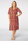 Dress cut-out RED LEO - red - #2