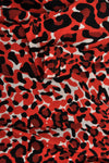 Dress cut-out RED LEO - red - #5