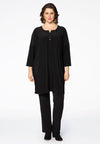 Tunic placket DOLCE - black