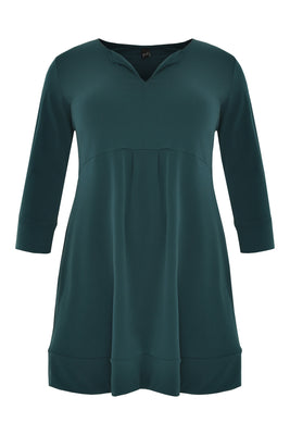 Tunic waist pleat DOLCE - green  - #4