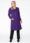 Cardigan INTERLOCK - purple