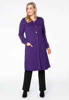 Cardigan INTERLOCK - purple  - #2